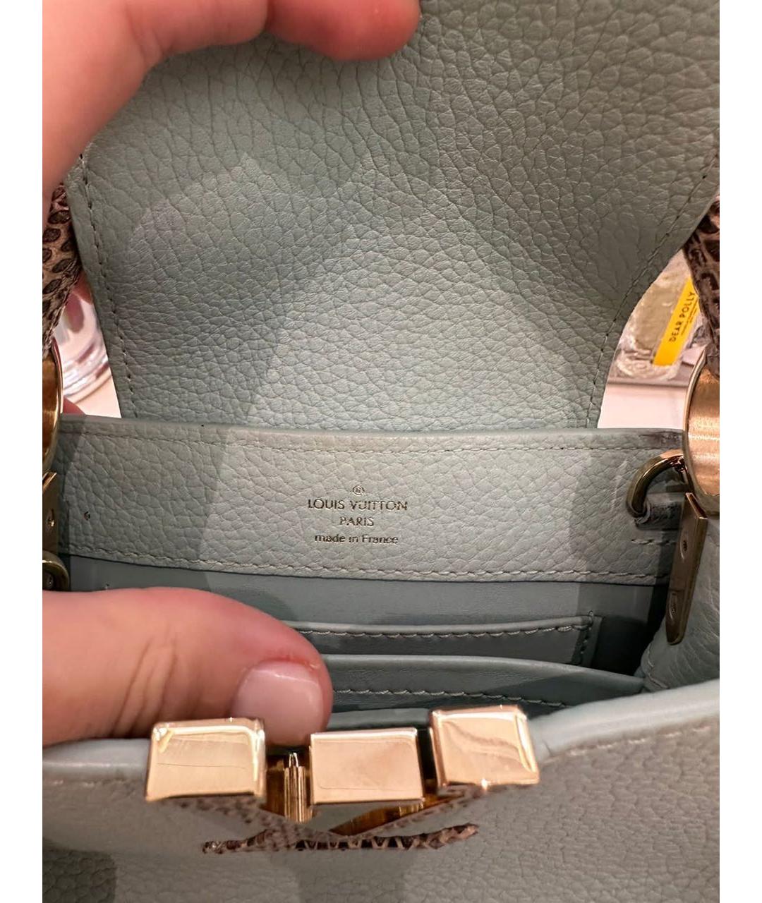 LOUIS VUITTON Сумка с короткими ручками из экзотической кожи, фото 4