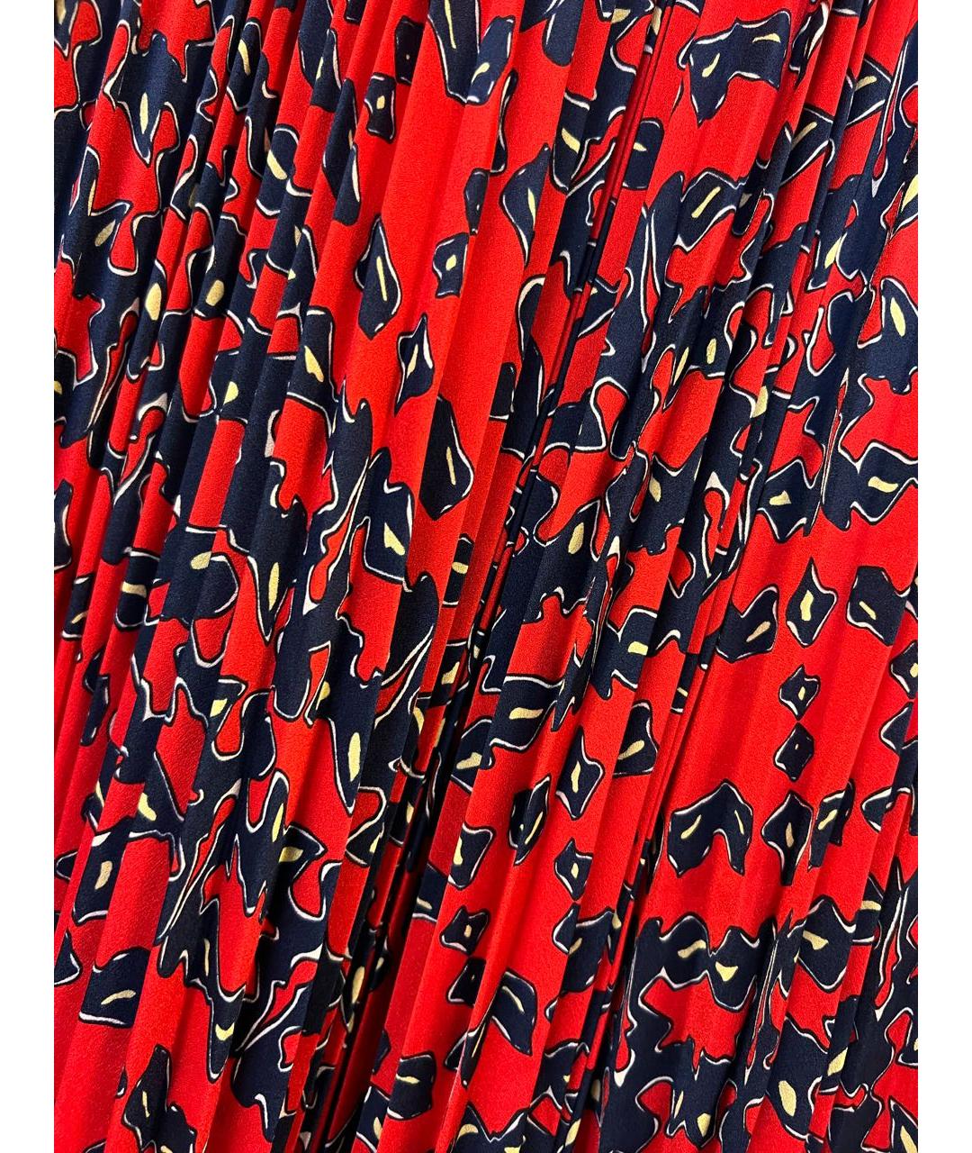 SELF-PORTRAIT Мульти полиэстеровая юбка макси, фото 4