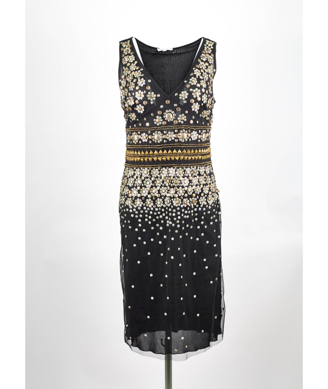 GIANFRANCO FERRE Черное полиамидовое вечернее платье, фото 6