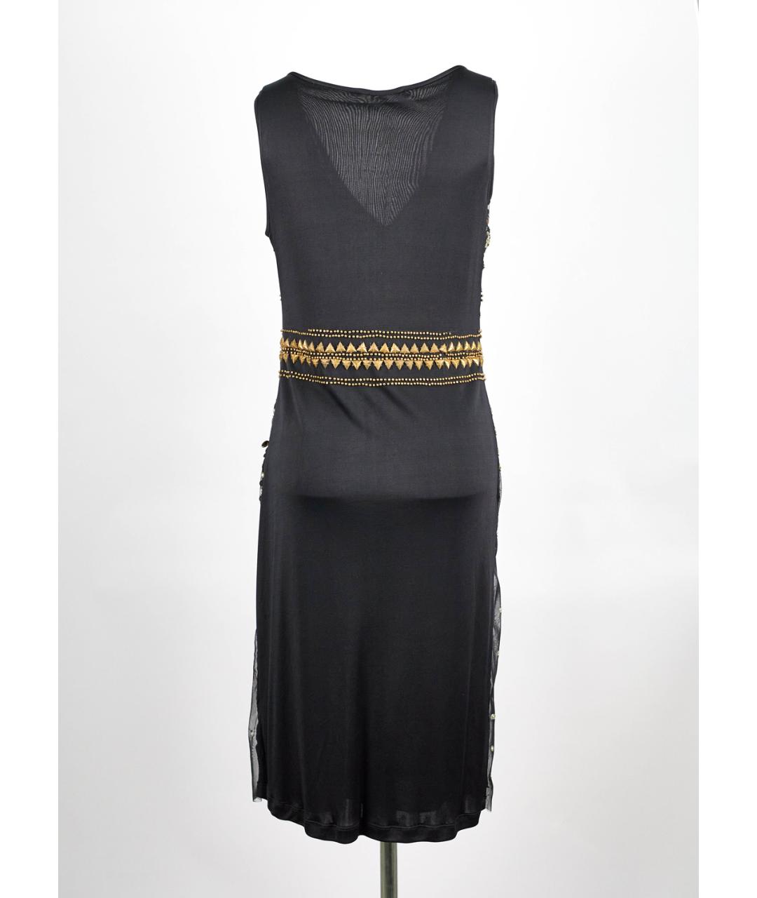 GIANFRANCO FERRE Черное полиамидовое вечернее платье, фото 5
