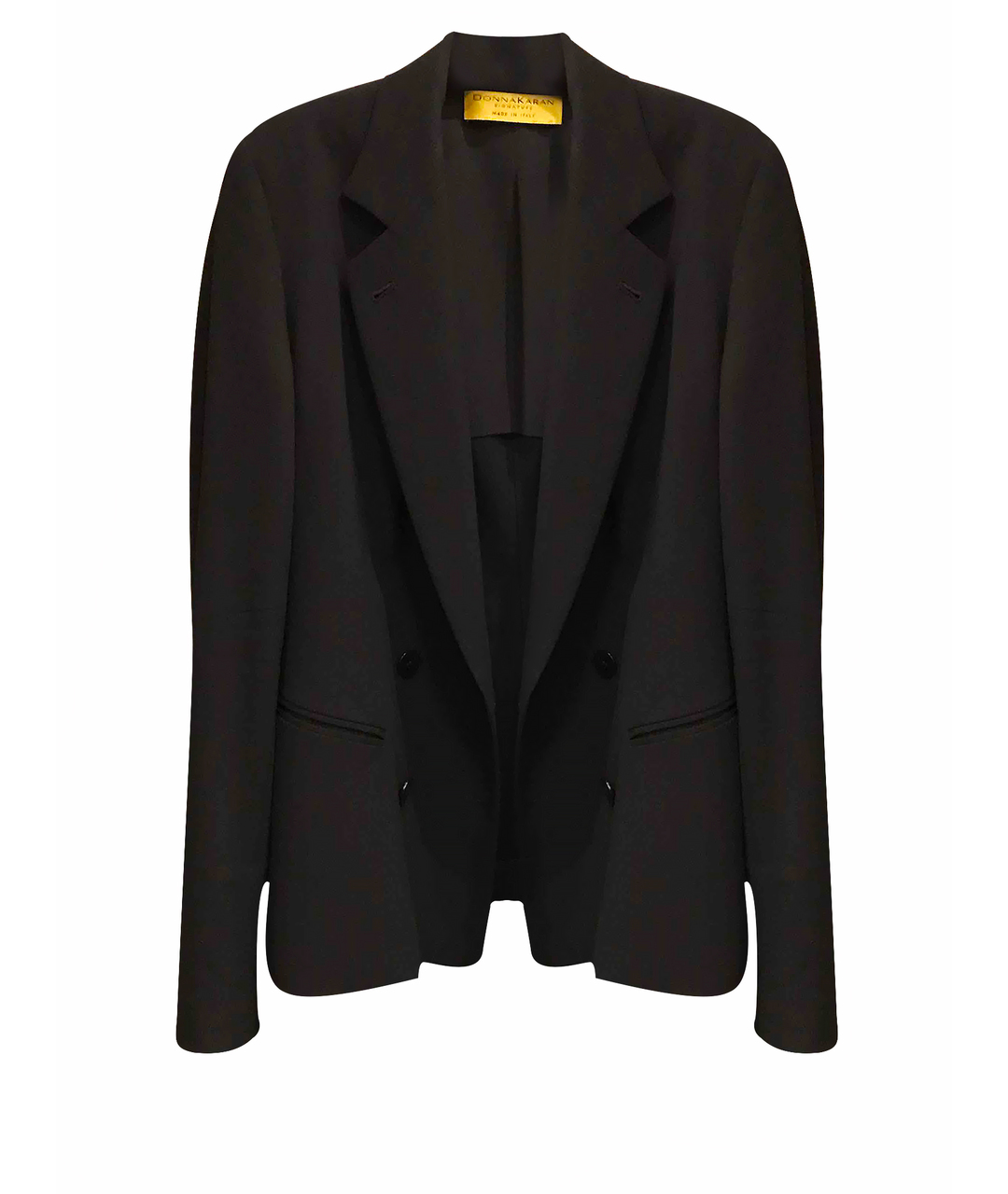 DKNY Хаки шелковый жакет/пиджак, фото 1