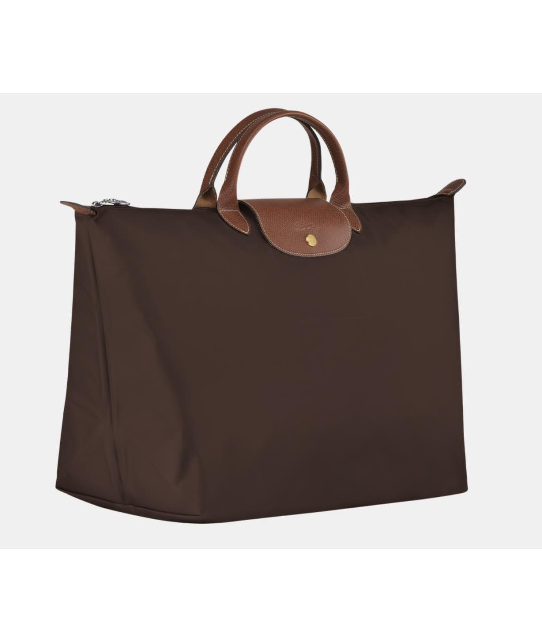 LONGCHAMP Коричневая дорожная/спортивная сумка, фото 2
