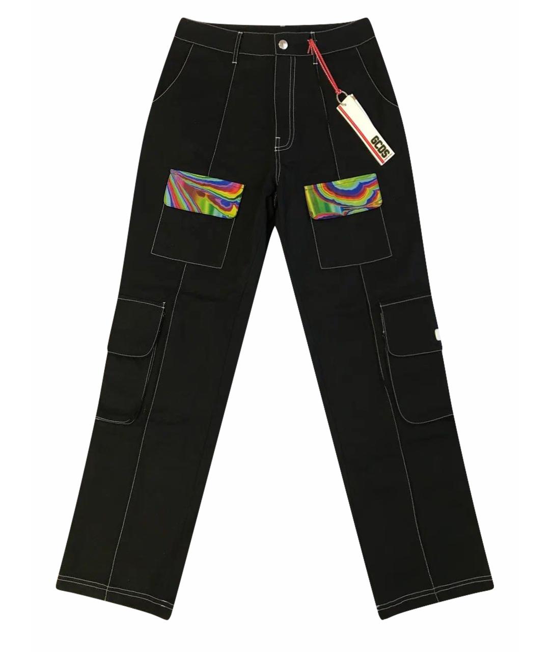 GCDS Черные повседневные брюки, фото 1