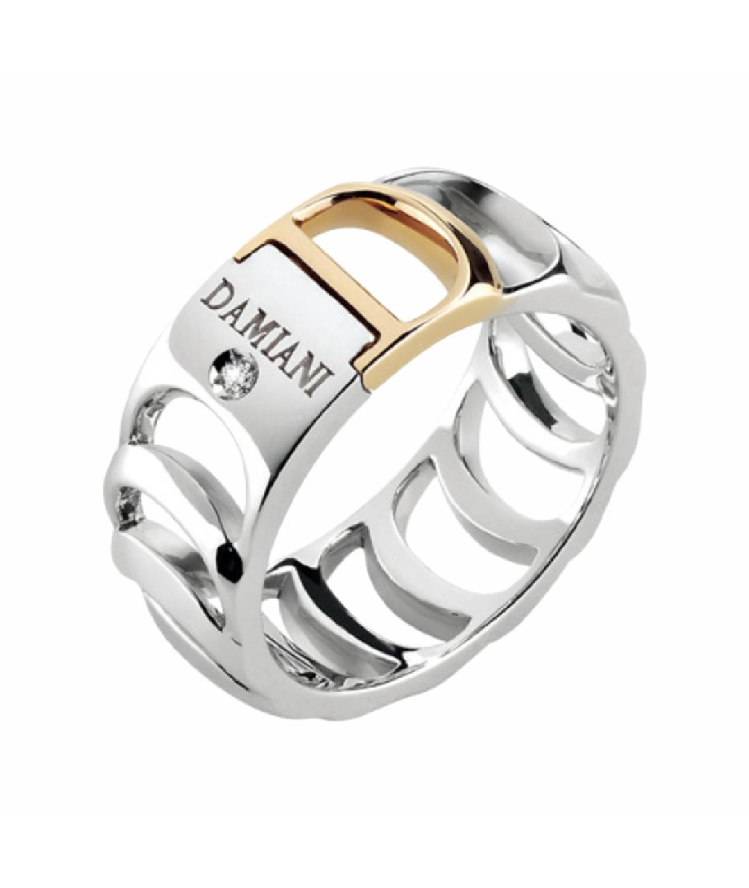 DAMIANI Белое кольцо из белого золота, фото 1