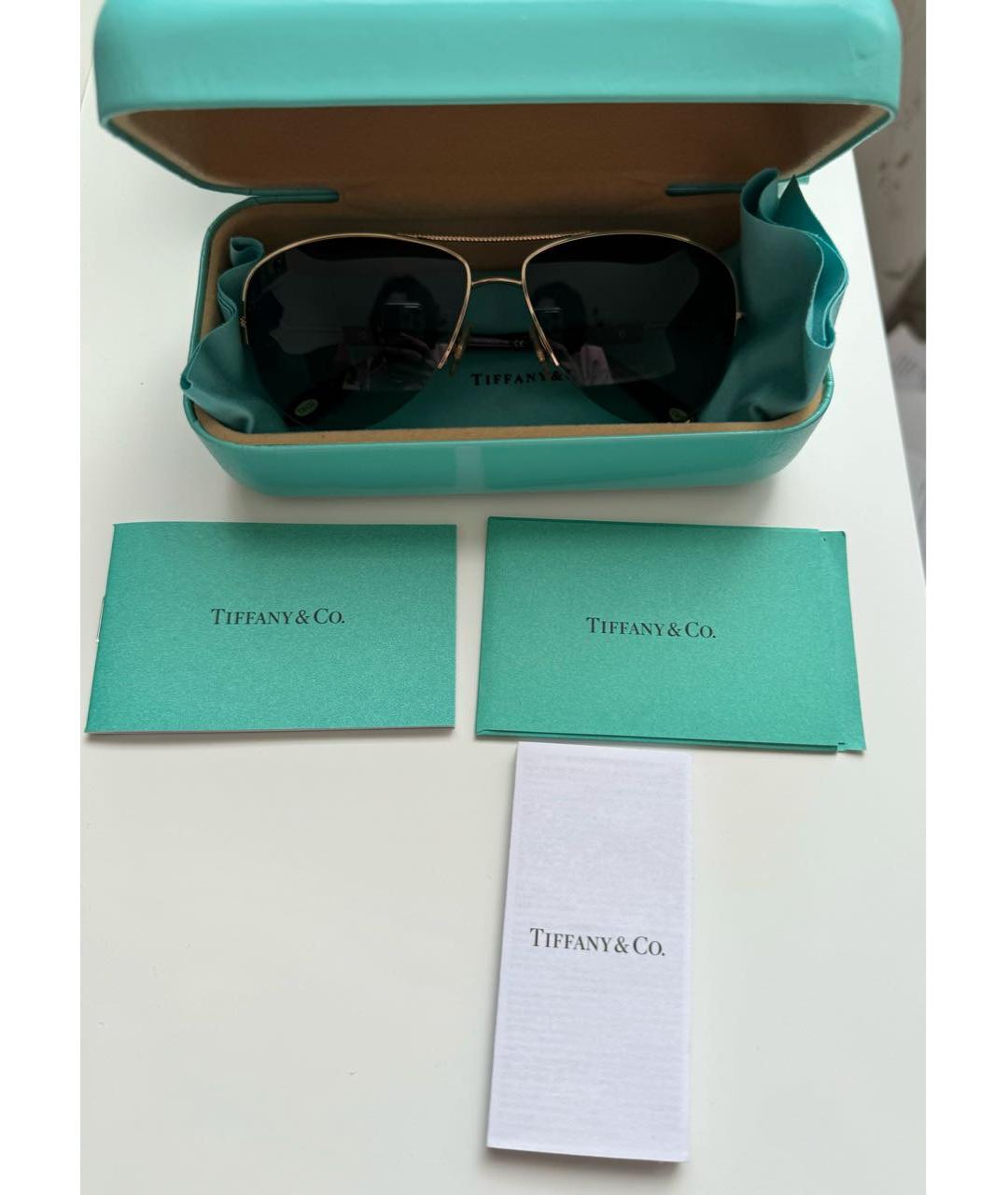 TIFFANY&CO Синие солнцезащитные очки, фото 4