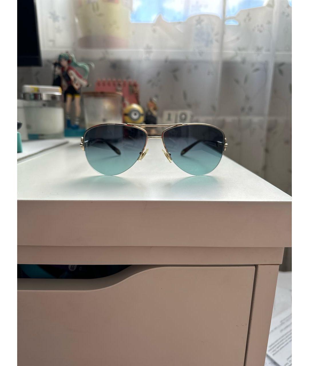 TIFFANY&CO Синие солнцезащитные очки, фото 9