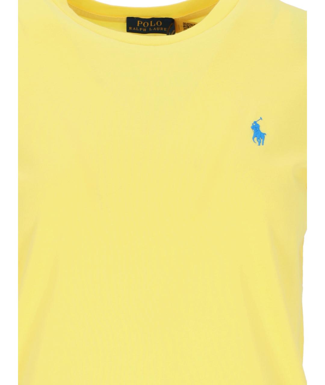 POLO RALPH LAUREN Желтая футболка, фото 3