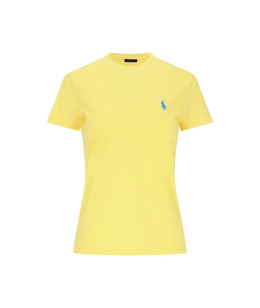 POLO RALPH LAUREN Желтая футболка, фото 1