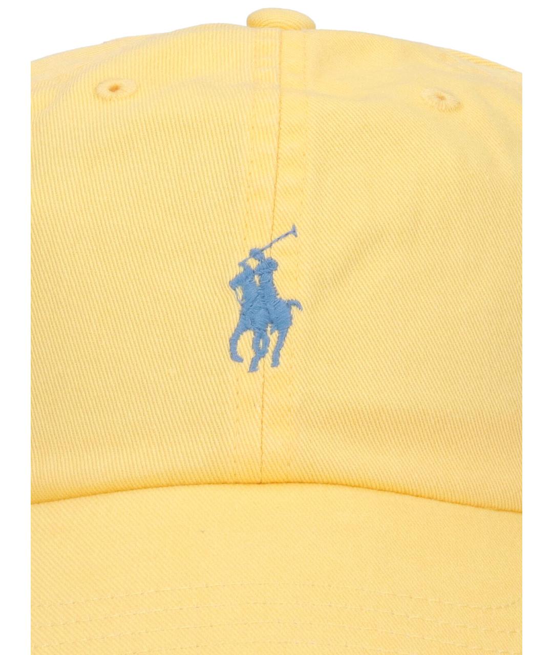 POLO RALPH LAUREN Желтая кепка, фото 3