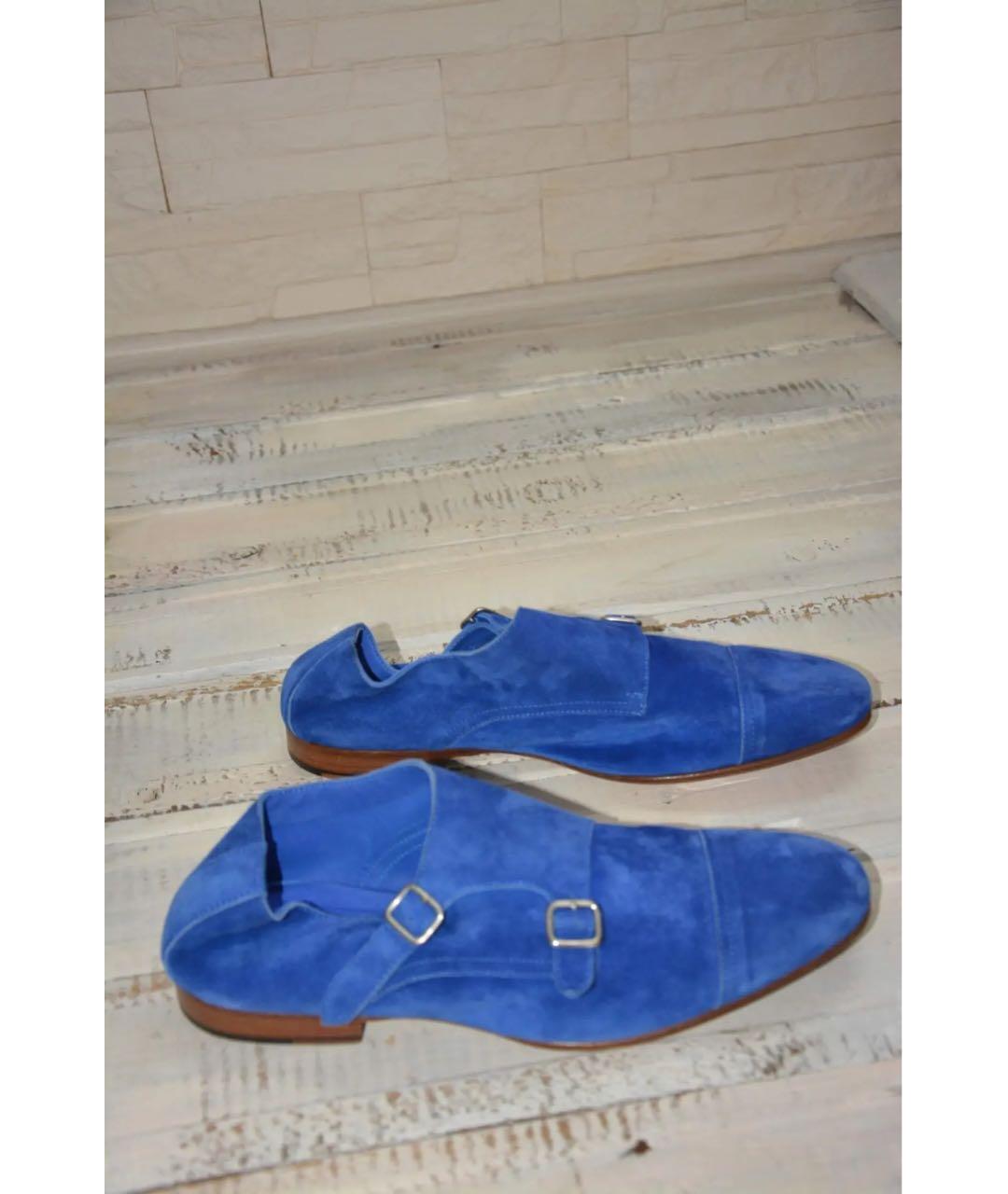 ANDREA VENTURA Синие замшевые туфли, фото 9