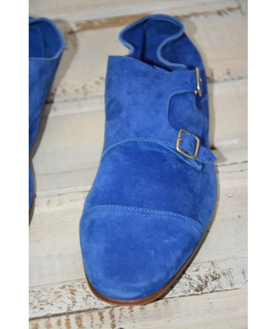 ANDREA VENTURA Синие замшевые туфли, фото 6