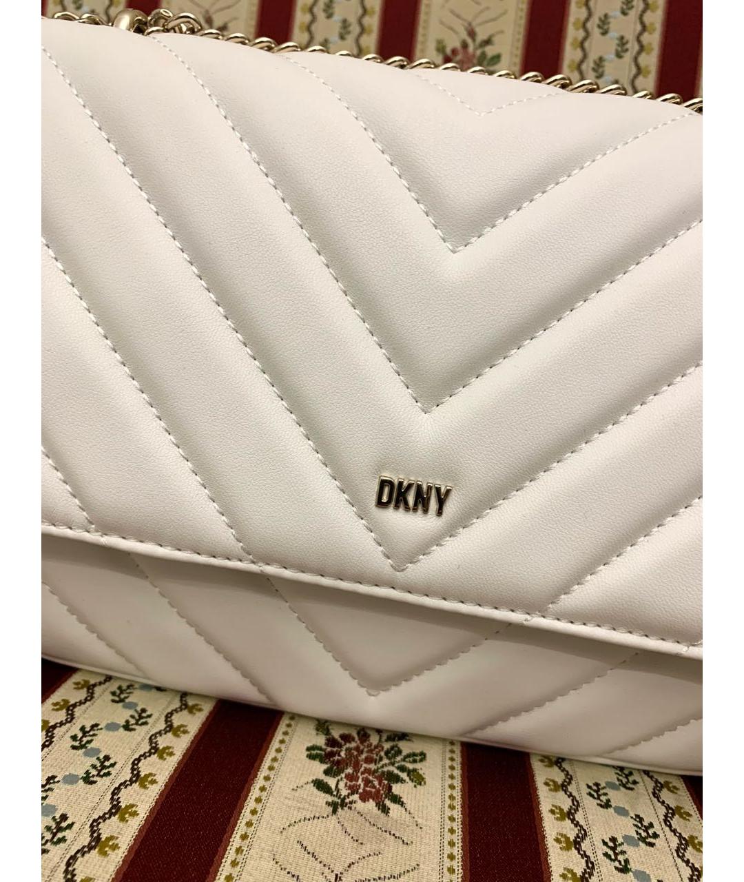 DKNY Белая сумка через плечо, фото 5