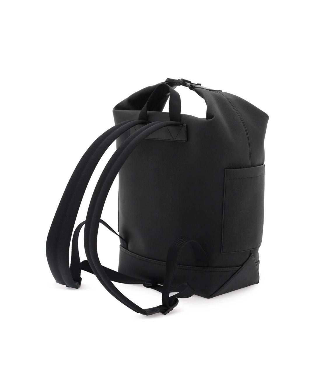 MONCLER Черный хлопковый рюкзак, фото 3
