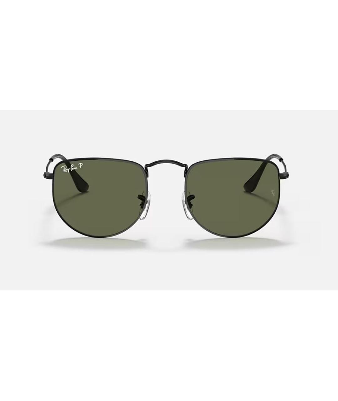 RAY BAN Черные металлические солнцезащитные очки, фото 9