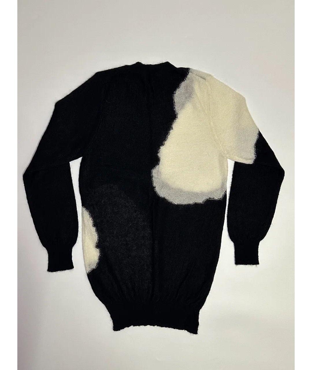 ANN DEMEULEMEESTER Черный шерстяной джемпер / свитер, фото 2