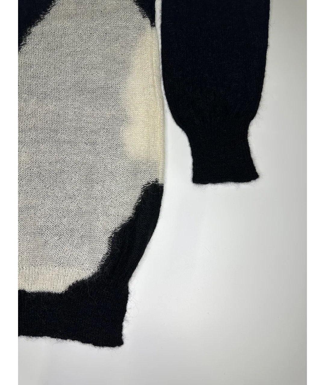 ANN DEMEULEMEESTER Черный шерстяной джемпер / свитер, фото 4