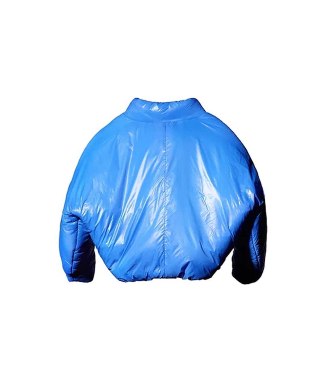 YEEZY Синяя синтетическая куртка, фото 3