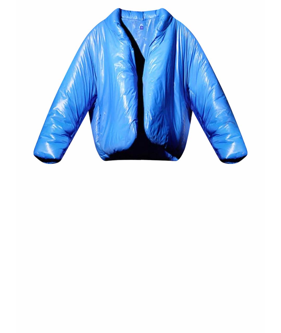 YEEZY Синяя синтетическая куртка, фото 2