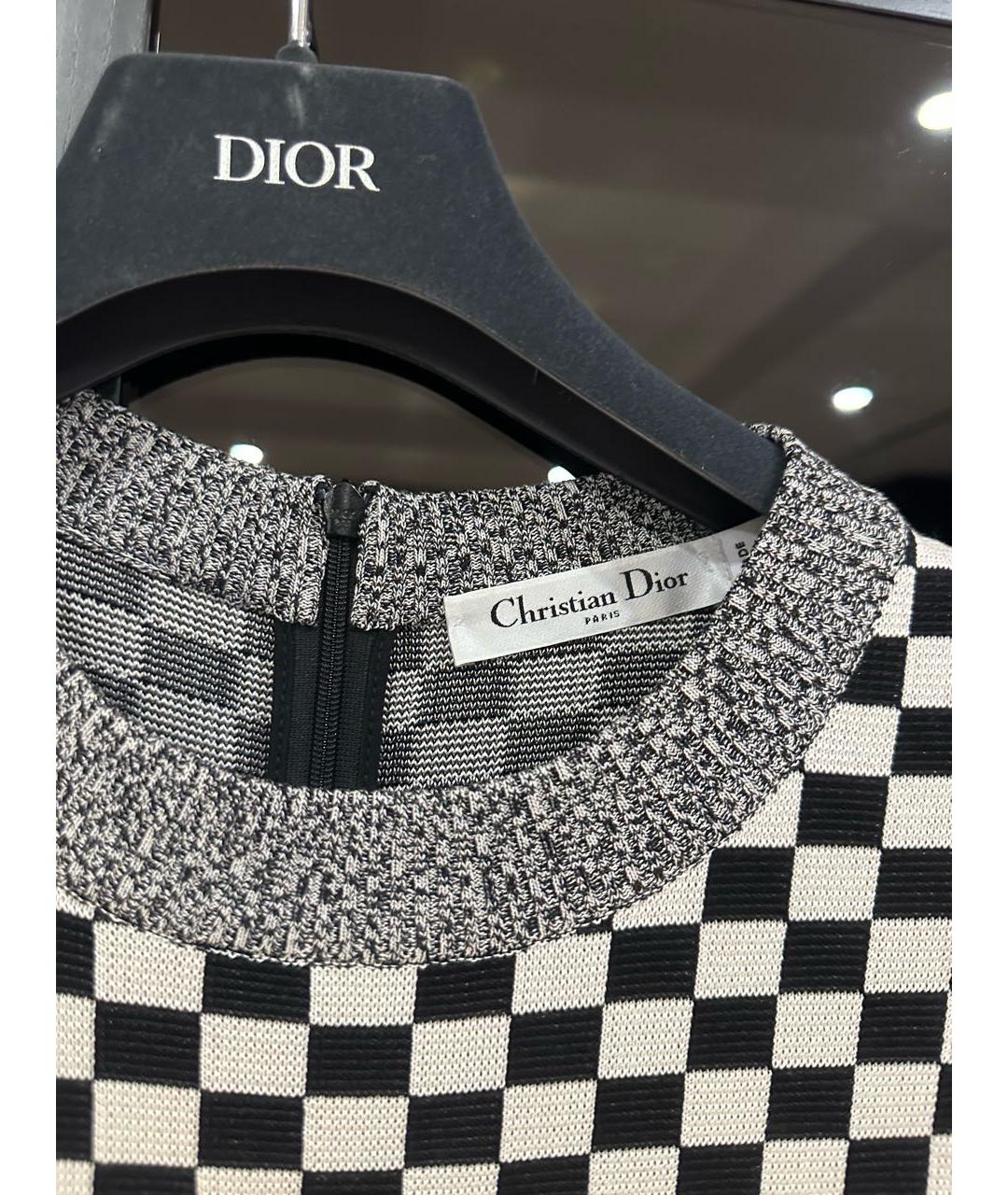 CHRISTIAN DIOR Шелковое повседневное платье, фото 2