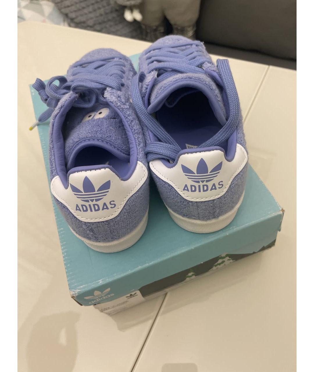 ADIDAS Голубые кеды, фото 4