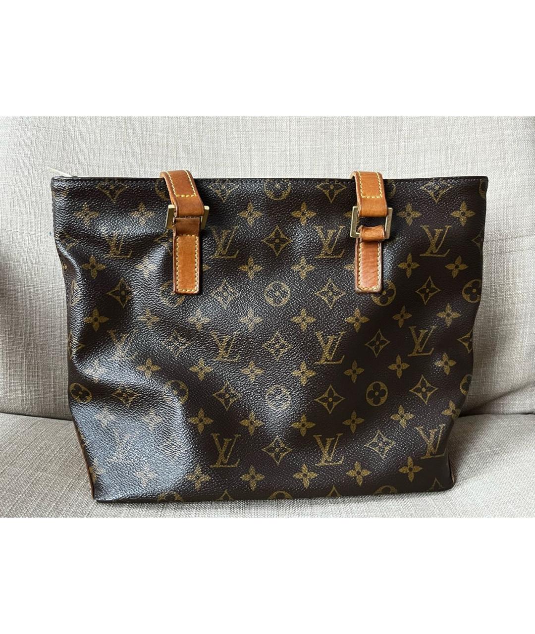 LOUIS VUITTON Коричневая сумка тоут, фото 2