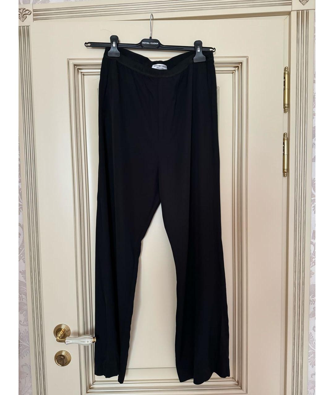 BALENCIAGA Черные брюки широкие, фото 6