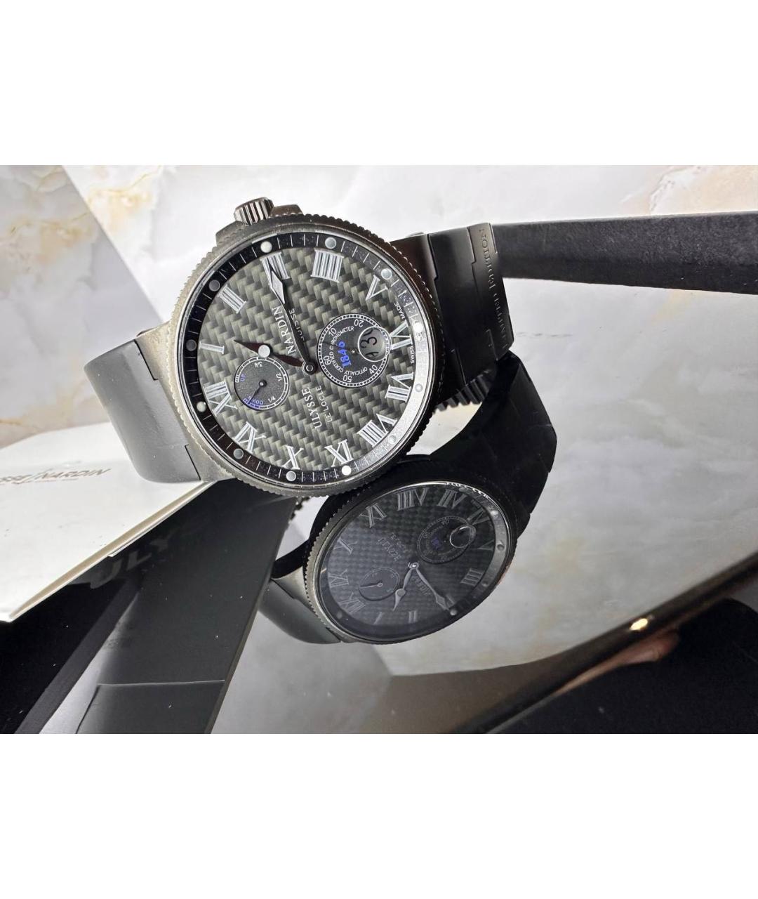 Ulysse Nardin Черные часы, фото 3