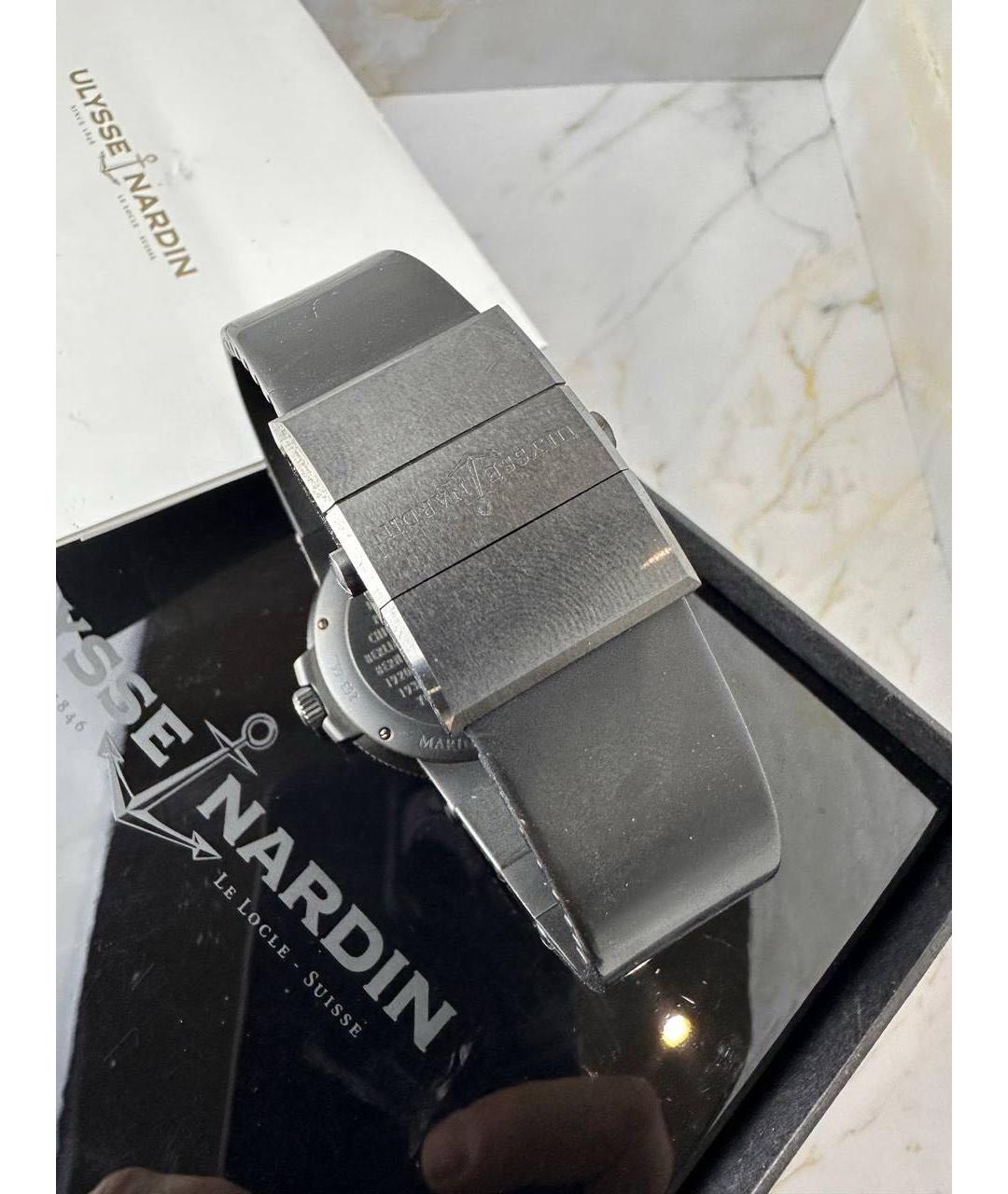 Ulysse Nardin Черные часы, фото 5