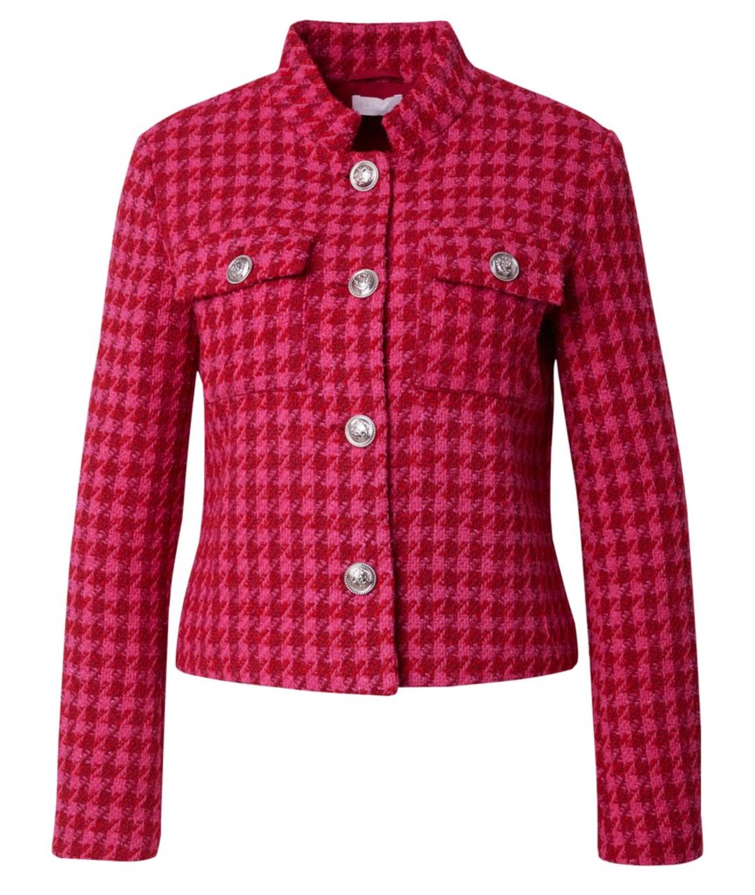 LIU JO Розовый хлопковый жакет/пиджак, фото 1