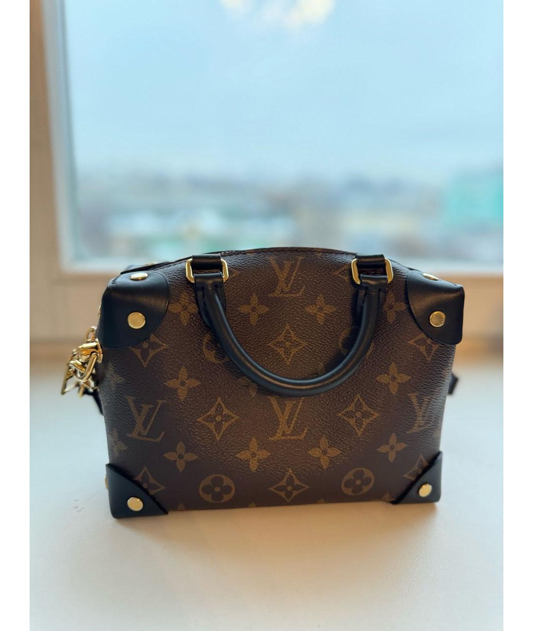 LOUIS VUITTON Коричневая сумка через плечо, фото 7