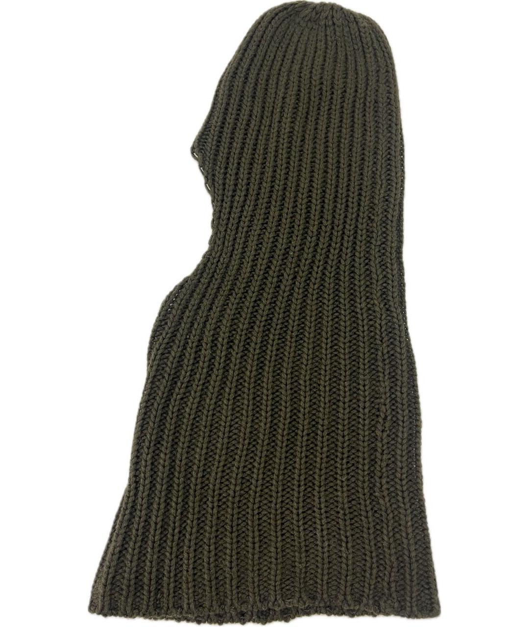 VISVIM Зеленая шерстяная шапка, фото 2