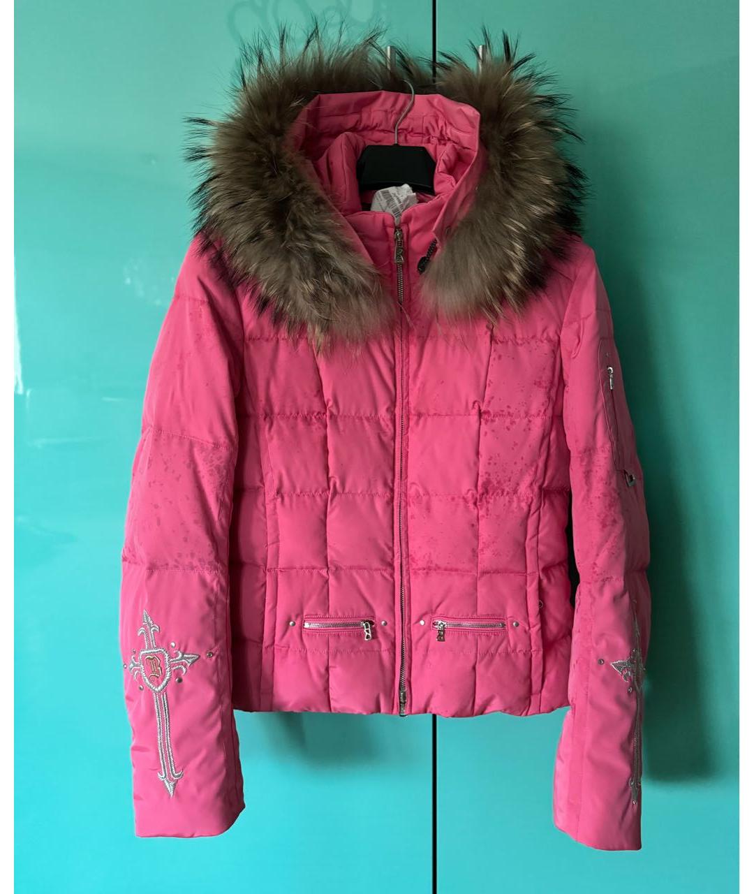 BOGNER Розовая полиэстеровая куртка, фото 9
