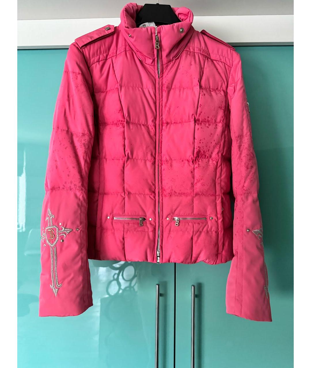 BOGNER Розовая полиэстеровая куртка, фото 3