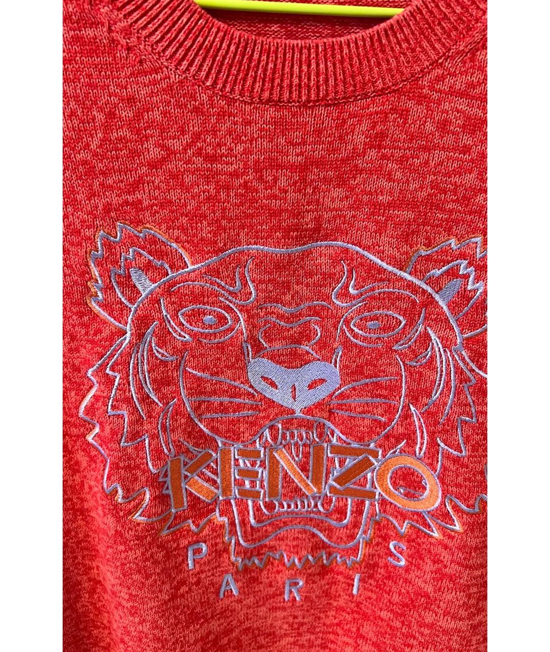 KENZO Красный джемпер / свитер, фото 3