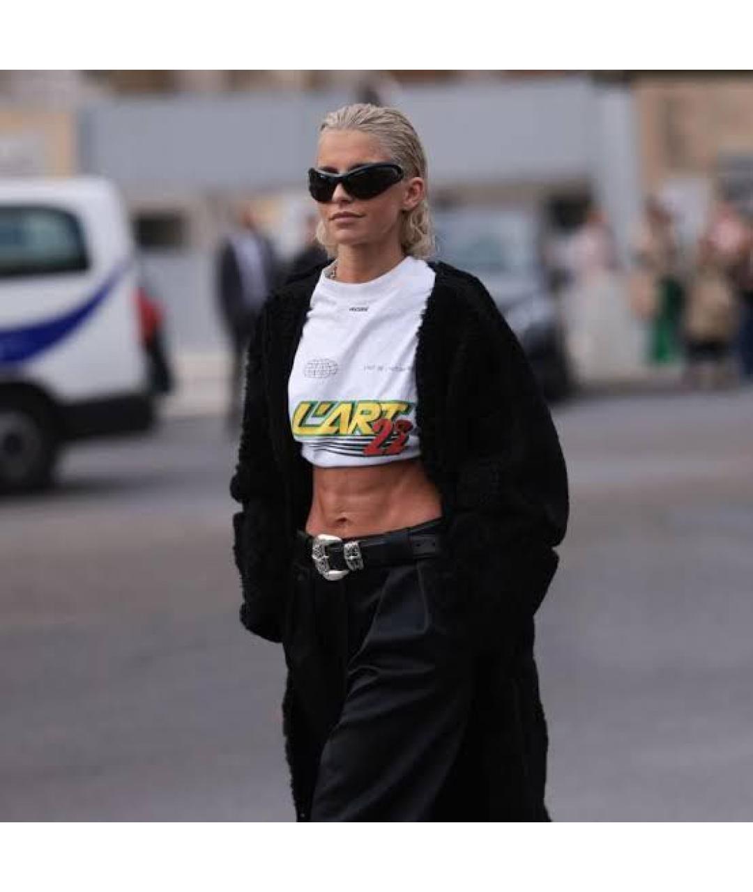 BALENCIAGA Коричневые пластиковые солнцезащитные очки, фото 8