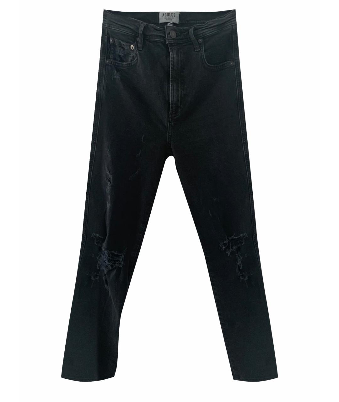 AGOLDE Серые хлопковые джинсы слим, фото 1