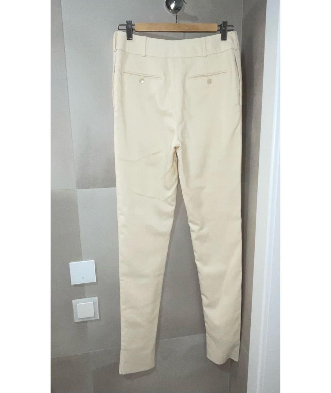 SAINT LAURENT Шерстяные брюки узкие, фото 2