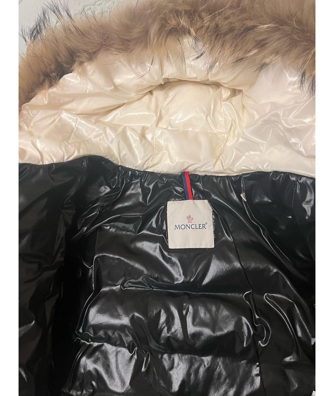 MONCLER Белая куртка, фото 3