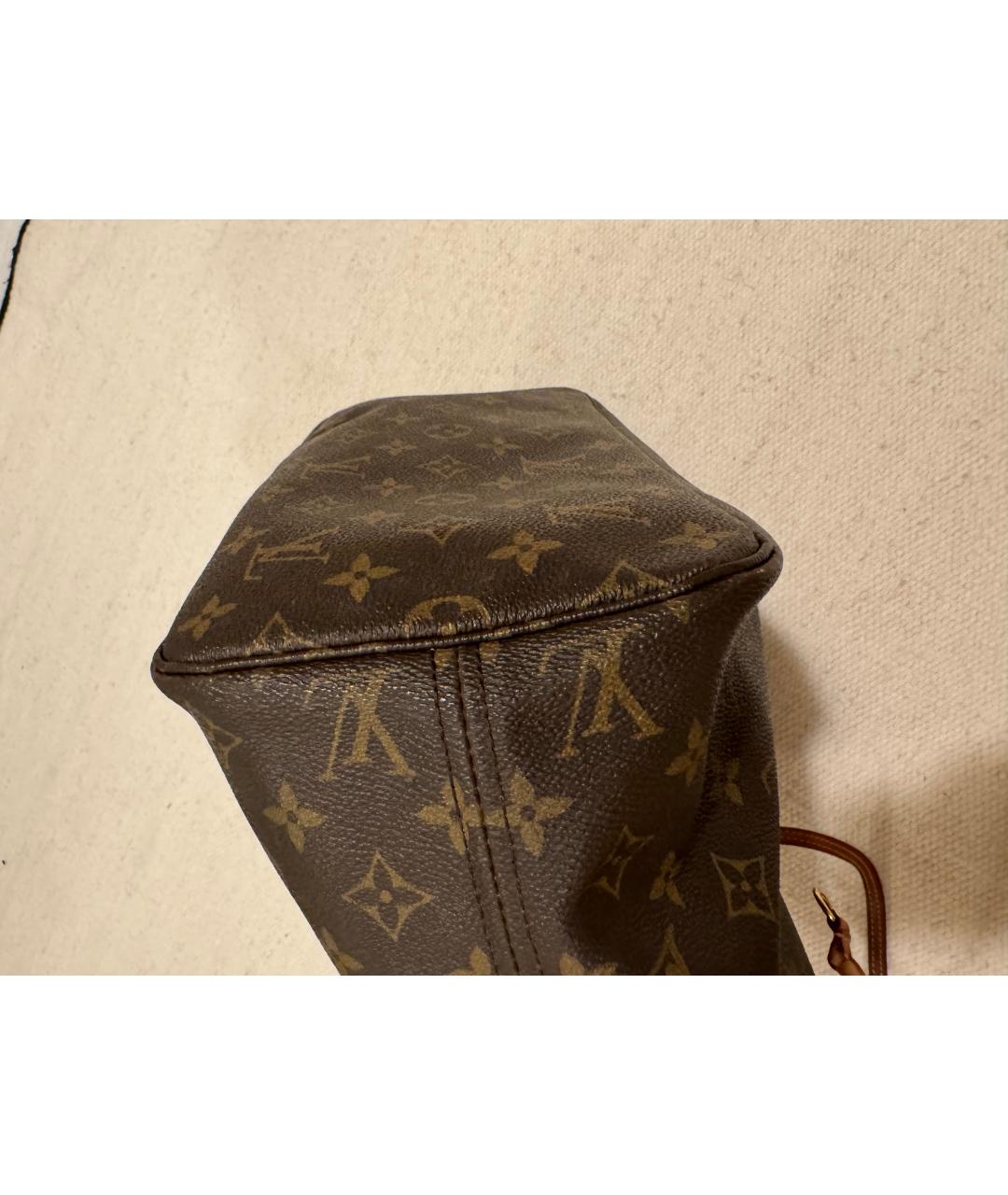 LOUIS VUITTON Коричневая сумка тоут, фото 8