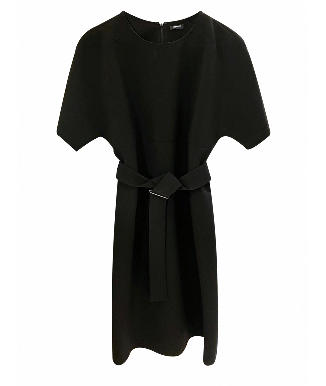 JIL SANDER NAVY Черное полиэстеровое повседневное платье, фото 1