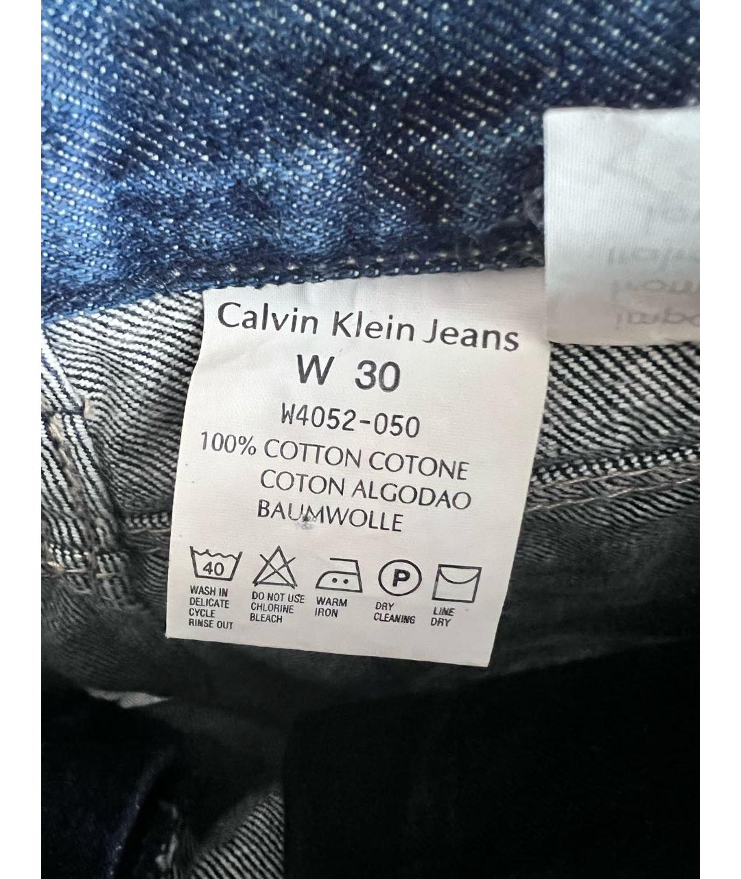 CALVIN KLEIN JEANS Темно-синие шорты, фото 3