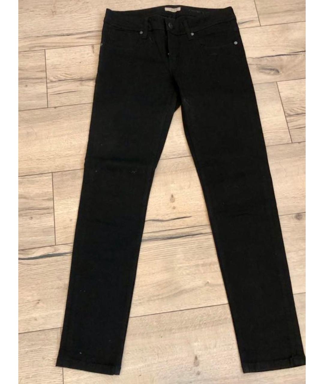 BURBERRY BRIT Черные хлопковые джинсы слим, фото 6