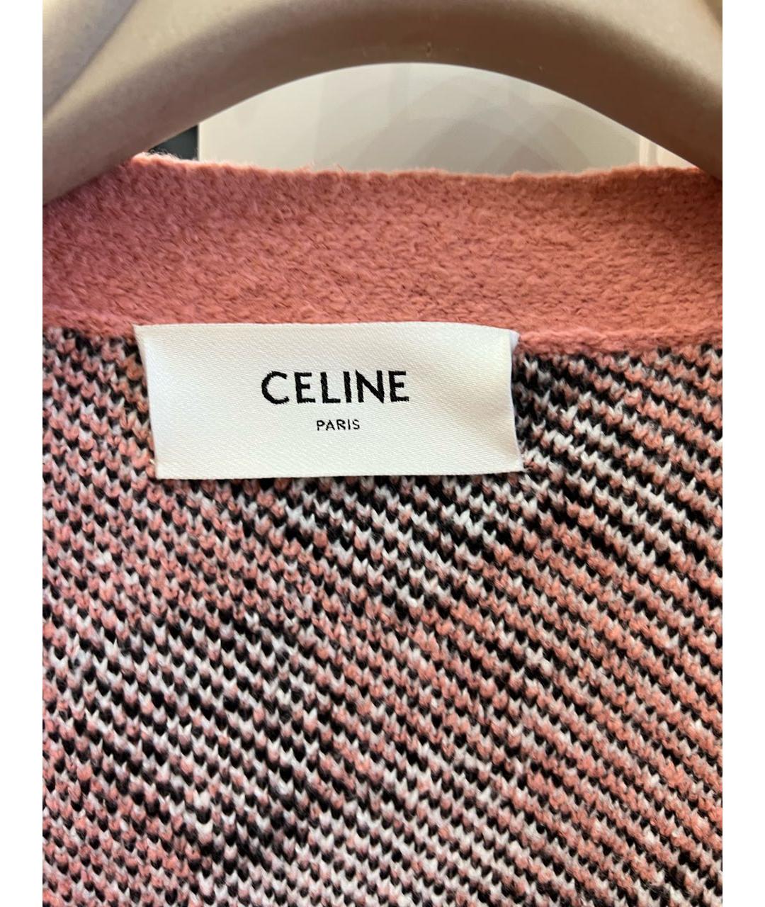 CELINE PRE-OWNED Розовый кардиган, фото 3