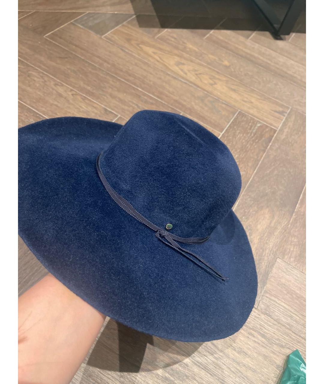 INVERNI Темно-синяя шляпа, фото 2