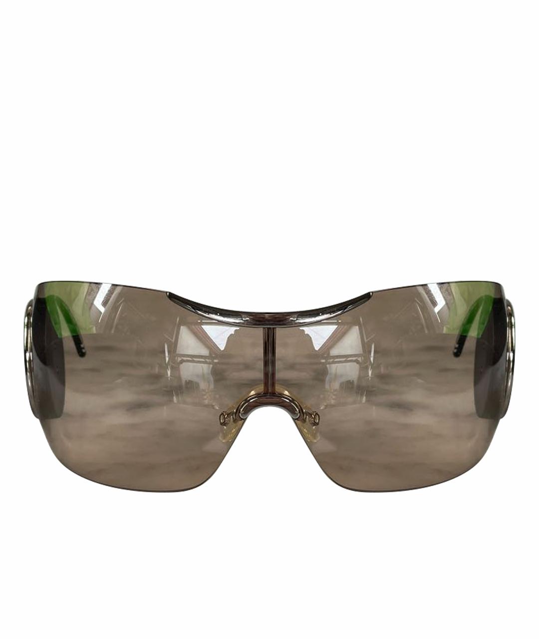 CHRISTIAN DIOR PRE-OWNED Коричневые солнцезащитные очки, фото 1