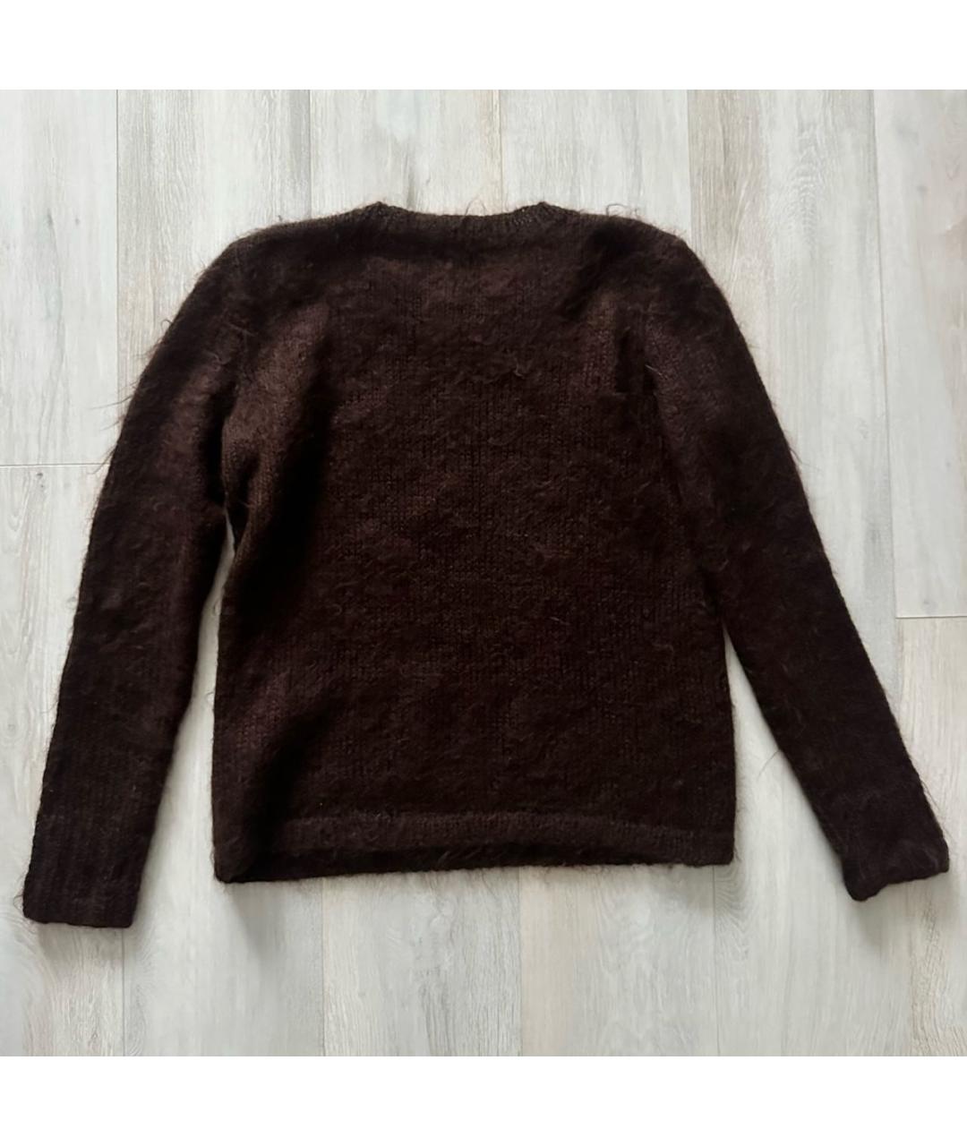 BEVZA Коричневый шерстяной джемпер / свитер, фото 6