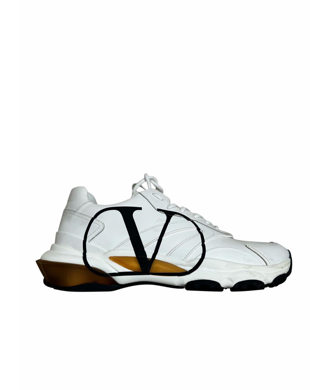 VALENTINO Белые низкие кроссовки / кеды, фото 1