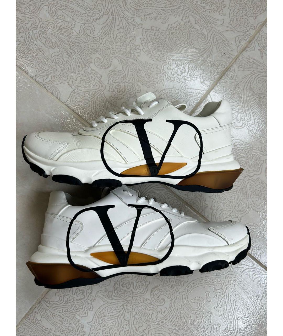 VALENTINO Белые низкие кроссовки / кеды, фото 3