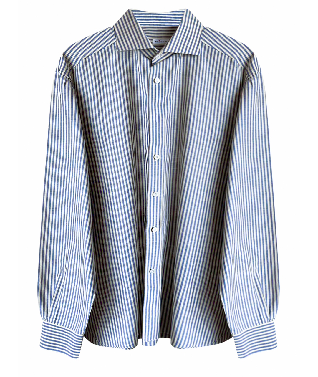 KITON Мульти хлопко-шелковая классическая рубашка, фото 1