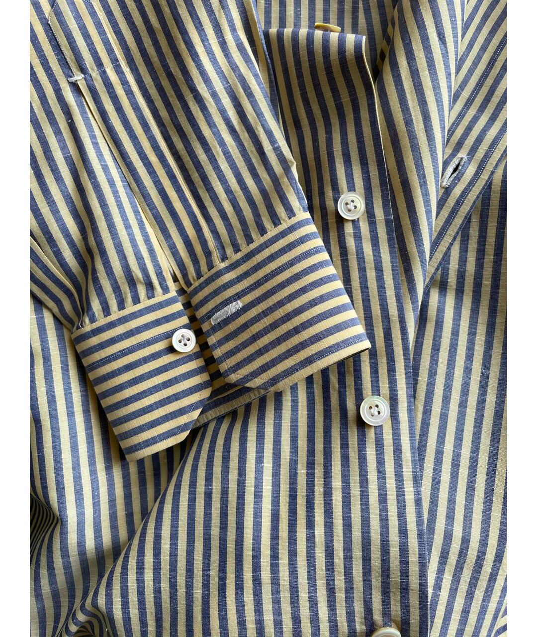 KITON Мульти хлопко-шелковая классическая рубашка, фото 6